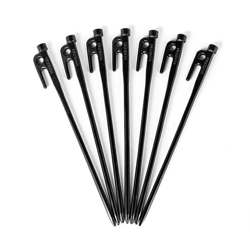 30CM BLACKDOG BD-ZPPJ001 CAMPING STEEL TENT PILE