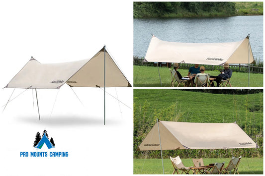 Shelter Sun Shade Camping Rain Tarp 3x4m