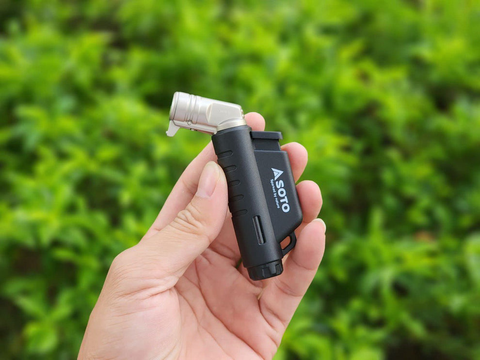 SOTO MICRO TORCH ACTIVE LIGHTER BLACK – Promounts