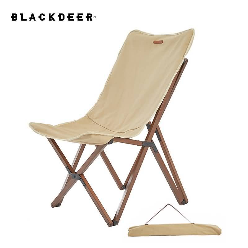 BLACKDEER FOLDING WOOD CHAIR BIG