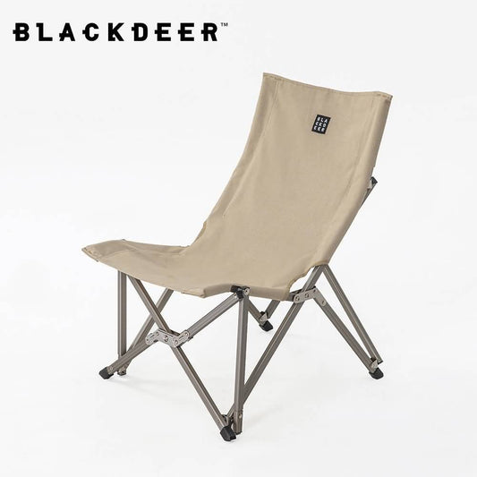 BLACKDEER RELAX CHAIR OUTDOOR PORTABLE FOLDING CHAIR  OFF WHITE