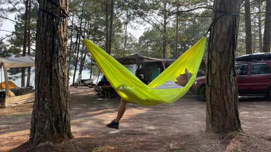 Camping hammock size 2m8x1m4