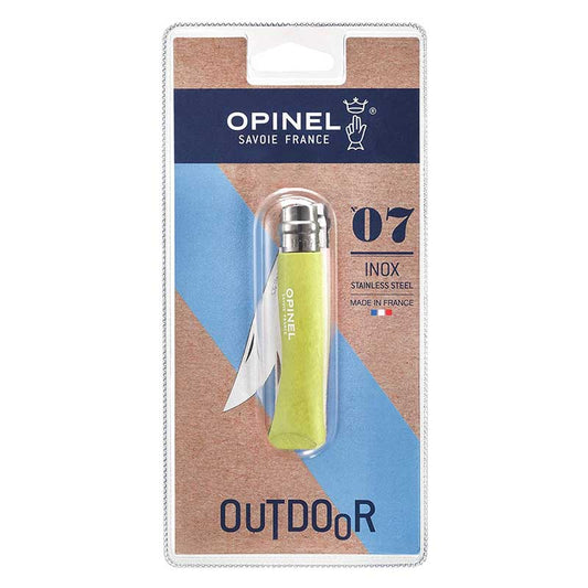 Opinel No.7 Colored Stainless Steel Yellow