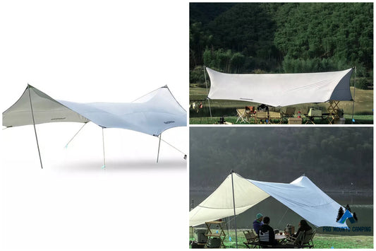 Shelter Sunshade Camping 5,6x6,8m