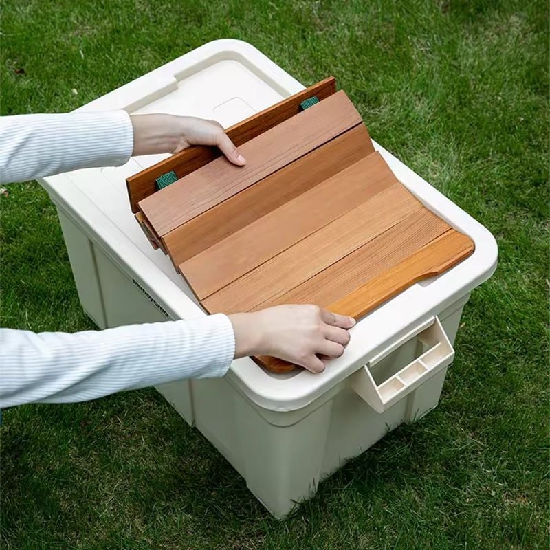 ACCESSORIES FOR SHIMOYAMA CAMPING CONTAINER 74L WOODEN COUNTERTOP