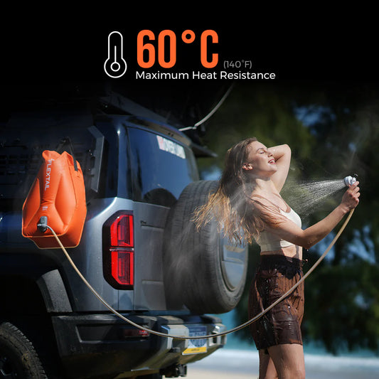 TINY SHOWER BAG —— Your On the Go Shower Station