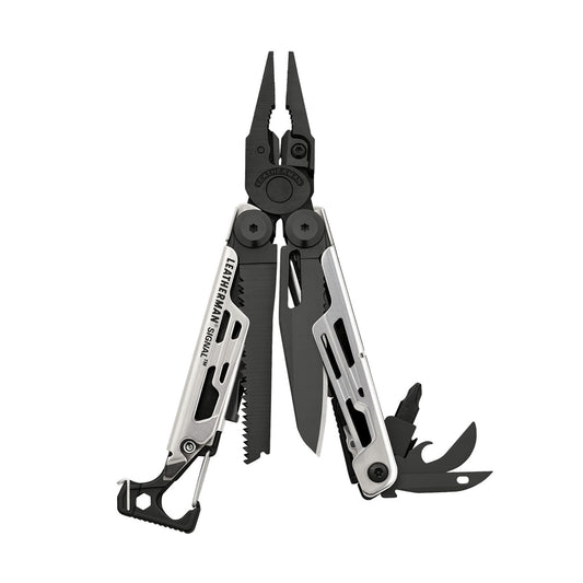 LEATHERMAN SIGNAL STAINLESS STEEL & BLACK OXIDE